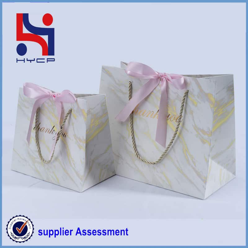 paper bags with bows